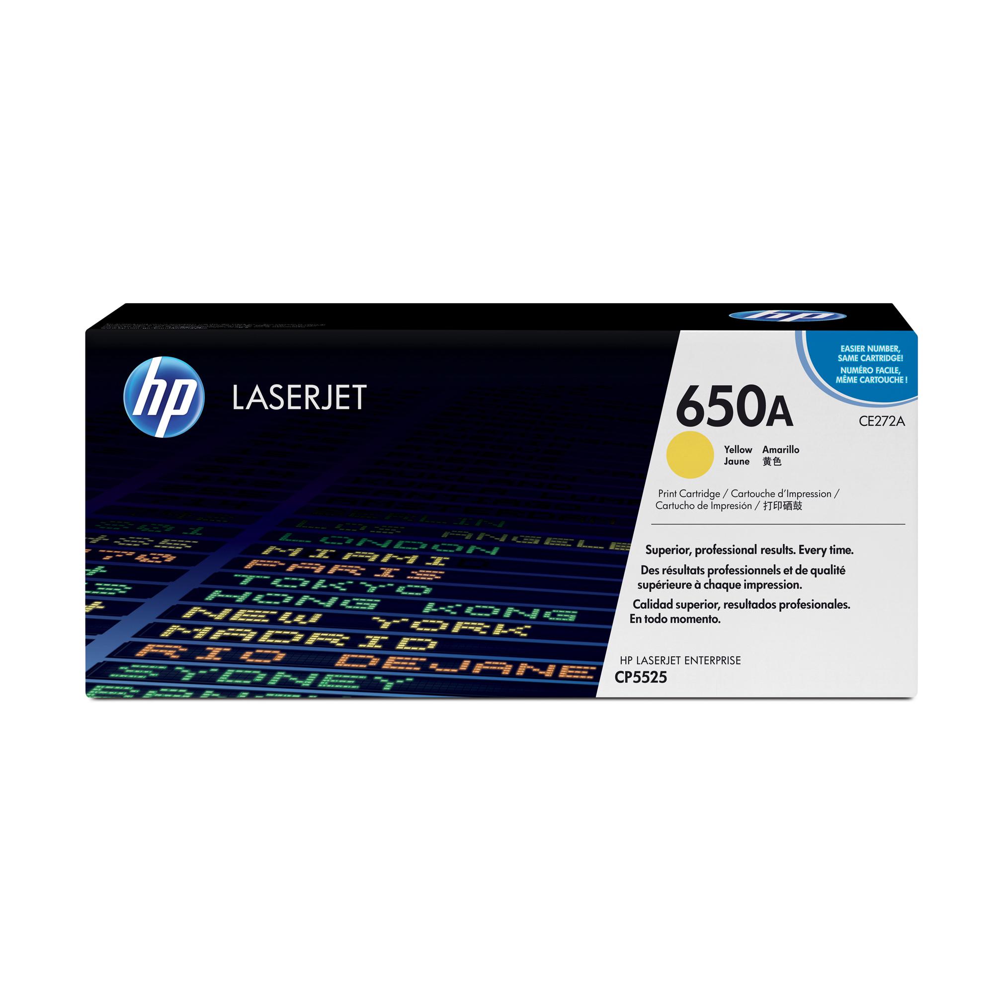 Hp - Toner originale - 650A - Giallo …